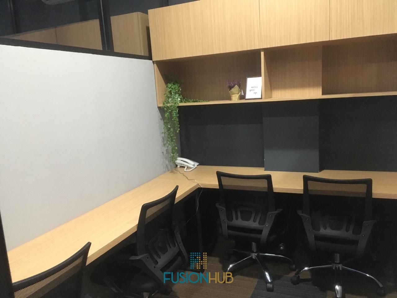 1 - Private Office 4 Pax Daily - Fushion Hub at Twospaces