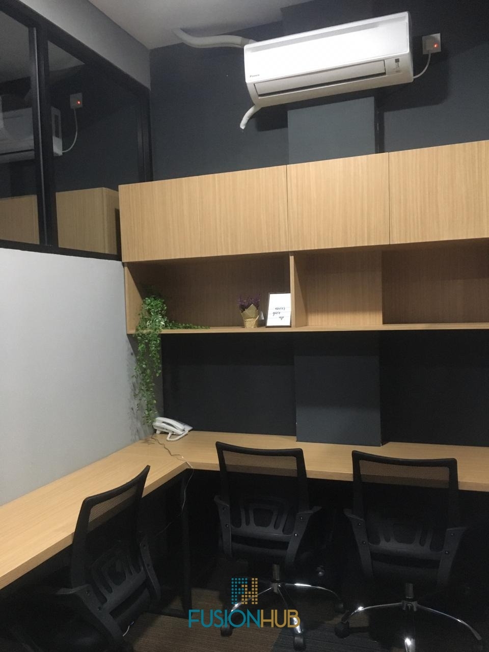 1 - Private Office 4 Pax Annually - Fushion Hub at Twospaces