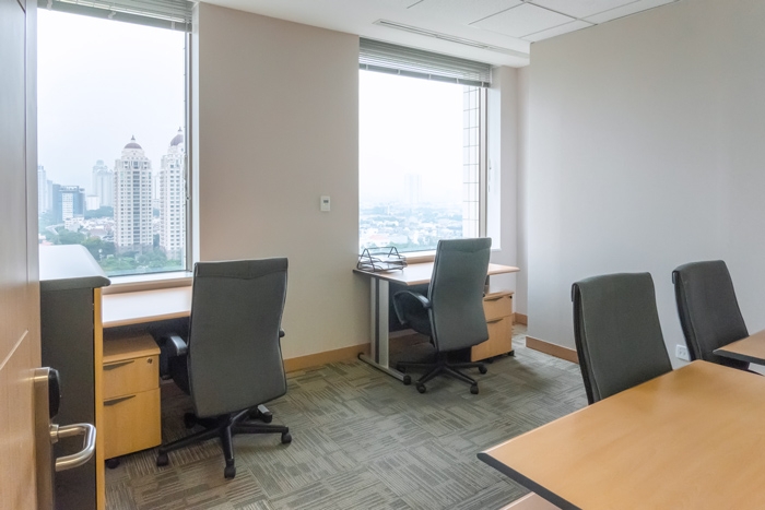 Pace Office - Private Office 4 Pax (View) A - Private Office 4 Pax (View) - Pace Sentral Senayan II at Twospaces