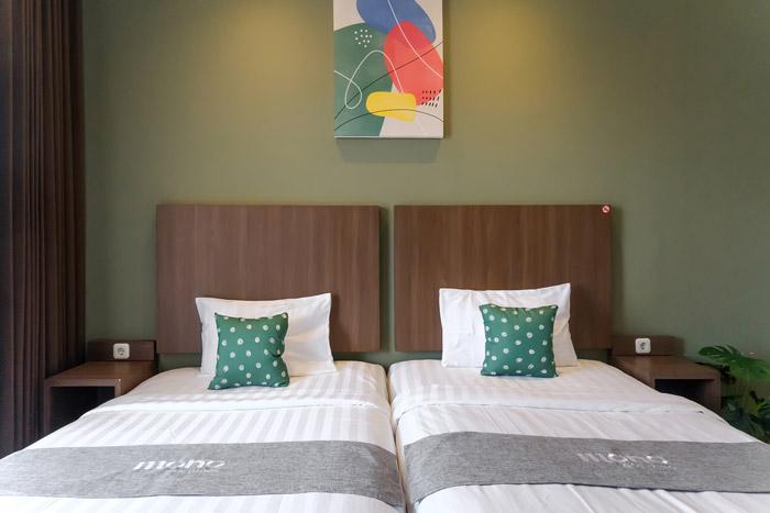 ARB-DT-2 - Deluxe Twin - Mono Coliving Ngagel at Twospaces