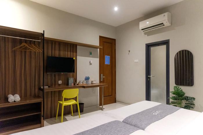 ARB-DT-6 - Deluxe Twin - Mono Coliving Kencana at Twospaces