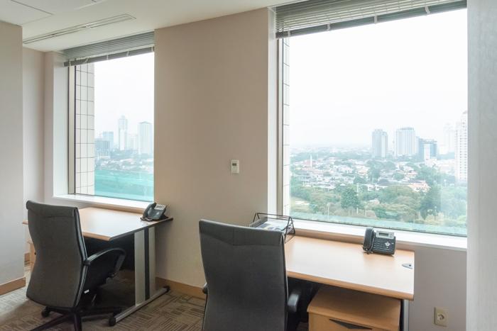 Pace Office - Private Office 4 Pax (View) B - Private Office 4 Pax (View) - Pace Sentral Senayan II at Twospaces