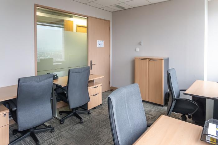 b - Private Office 4 Pax (View) - Pace Sentral Senayan II at Twospaces