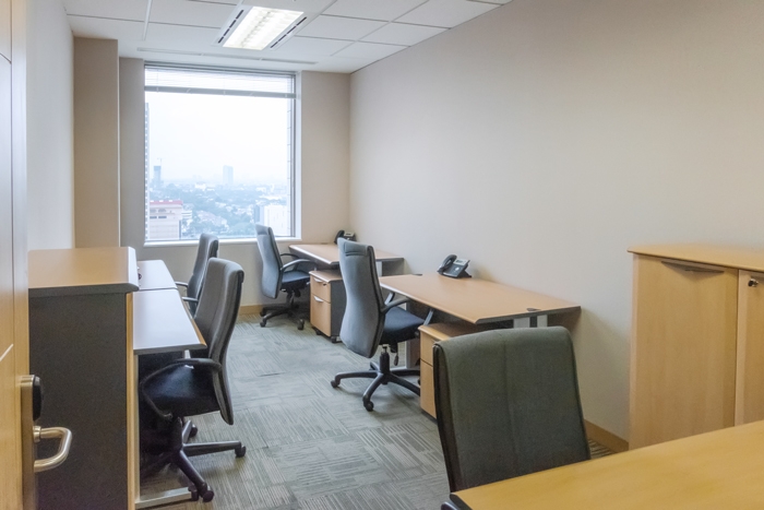 a - Private Office 5 Pax (View) - Bulanan - Pace Sentral Senayan II at Twospaces